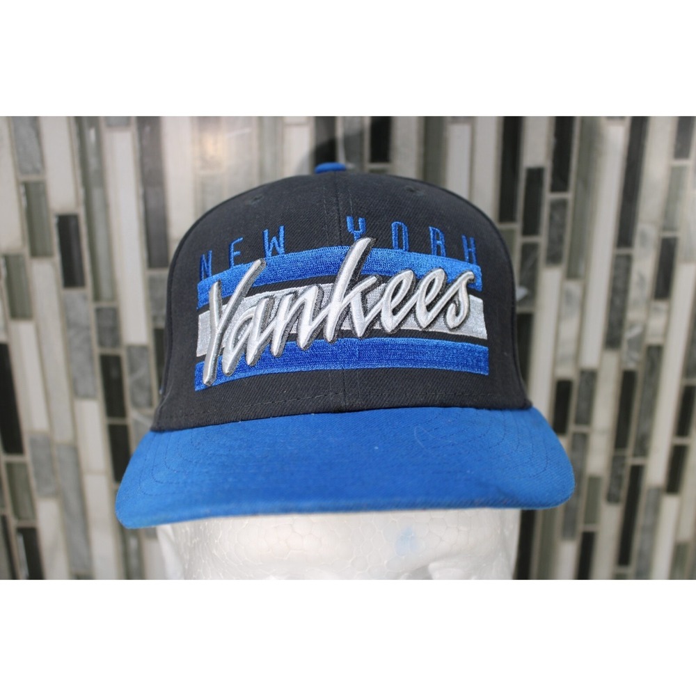 New Era 59Fifty New York Yankees Hat Gray Blue Size 7 1/8‎